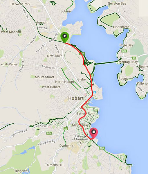 City to Casino 7km run